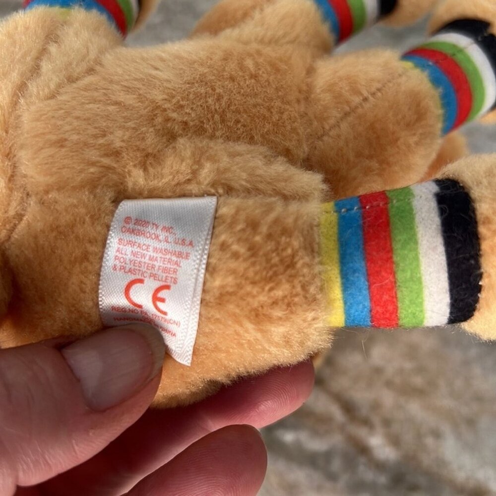 2019 Ty Beanie Babies 6" JAMAL the Camel Stuffed Animal Plush Heart Tags - Picture 8 of 8